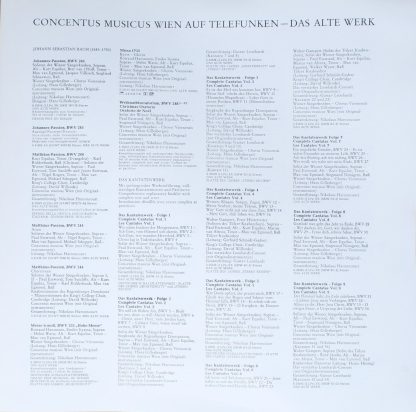 Telefunken 6.35283 EX - Kantatenwerk · Complete Cantatas | BWV 4 - Image 4