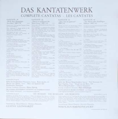 Telefunken 6.35269 EX - Kantatenwerk · Complete Cantatas | BWV 3 - Image 5