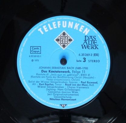 Telefunken 6.35269 EX - Kantatenwerk · Complete Cantatas | BWV 3 - Image 11