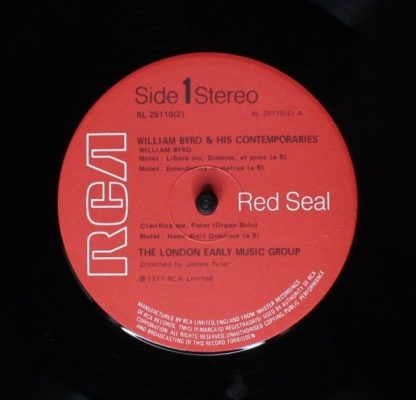RCA Red Seal RL 25110 - William Byrd and his Contemporaries - Image 5