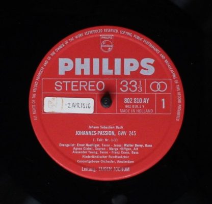 Philips S-C 71 AX 303 - Johannes Passion - Image 6