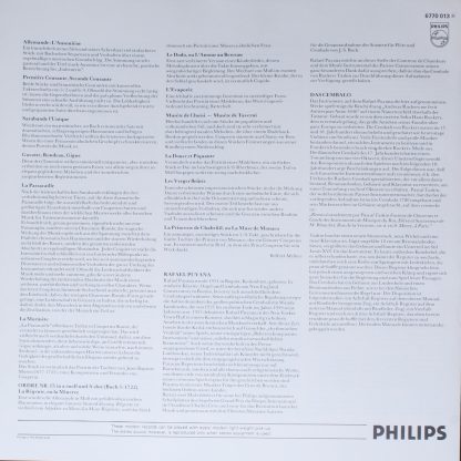 Philips 6770 013 - Pieces De Clavecin Ordres No. VIII, XI, XIII, - Image 4