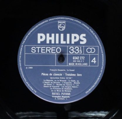 Philips 6770 013 - Pieces De Clavecin Ordres No. VIII, XI, XIII, - Image 8