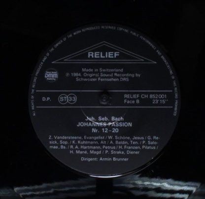 Relief CH-852 001 - Bach - Johannes Passion - Image 6