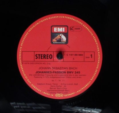 His Master's Voice 1C 157-99 860/62 - Johannes-Passion - Image 5