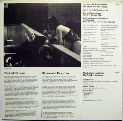 Boehringer Mannheim S 108/9 - Musik Aus Mannheim II - Image 2