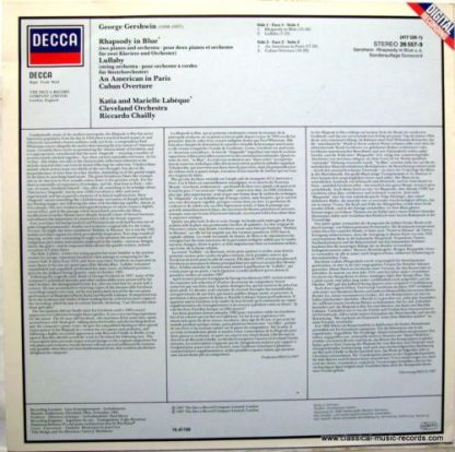 DECCA 417 326-1 - Rhapsody In Blue - Image 8