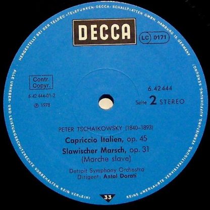 DECCA 6.42 444 - 1812 Overture - Image 6