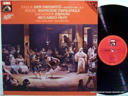 EMI 1C 067-03 799 T - Der Dreispitz (Suiten Nr. 1 & 2) / Rapsodi