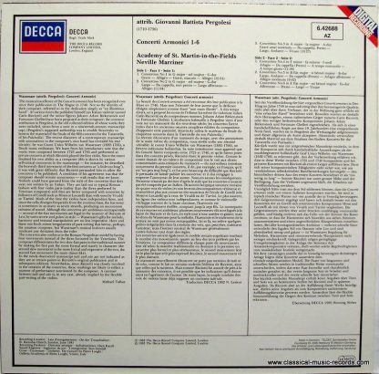 DECCA 6.42688 AZ - Concerti Armonici 1-6 - Image 2