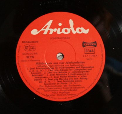 Ariola HI-FI 31 127 / ST PL 32 127 - Militärmusik Aus Vier Jahrh - Image 3