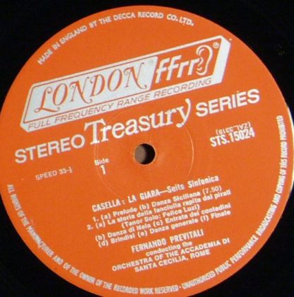 London Records STS 15024 - The Pines Of Rome - Image 3