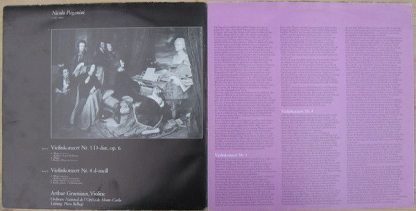 Philips 6500 411 - Concerti Per Violino N. 1 & 4 - Image 4