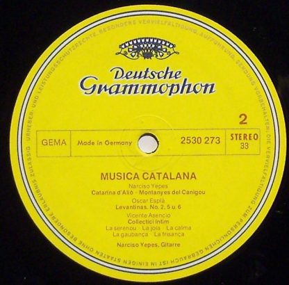 Deutsche Grammophon 2530 273 - Música Catalana - Image 3