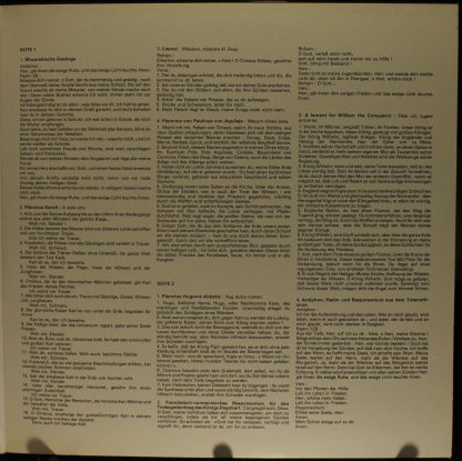 harmonia mundi France FSM 53320 - Gregorianische Gesänge 4 / Ele - Image 3