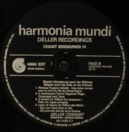 harmonia mundi France FSM 53320 - Gregorianische Gesänge 4 / Ele - Image 6