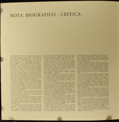 arcophon AM 6610 - Messa A Qvattro Voci, Salve Regina Et Litanie - Image 4