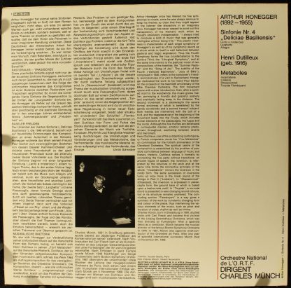 EMI Electrola 1 C 065-28 228 - Symphony Nr. 4 "Deliciae Basilien - Image 2