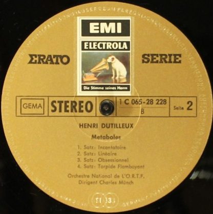 EMI Electrola 1 C 065-28 228 - Symphony Nr. 4 "Deliciae Basilien - Image 4