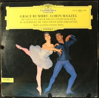 Deutsche Grammophon 139 115 SLPM - El Amor Brujo - El Sombro De