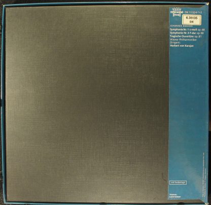 DECCA DK11524/1/2 - Johannes Brahms Symphonie Nr 1 & Nr 3 Herber - Image 2