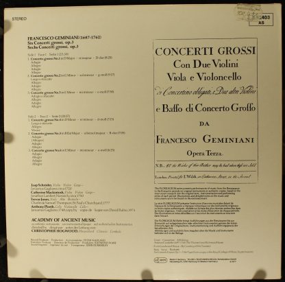 DECCA 6.42403 AS - 6 Concerti Grossi Op.3 - Image 5