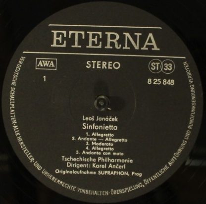 Eterna 8 25 848 - Taras Bulba / Sinfonietta - Image 4
