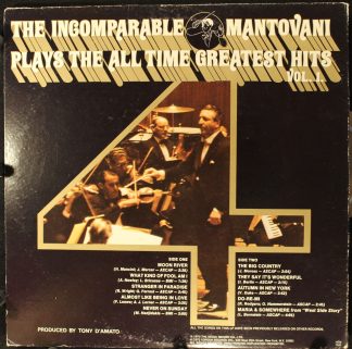 London Records XPS 906 - The Incomparable Mantovani Plays The Al