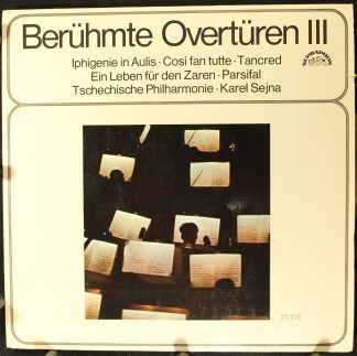 Supraphon SUA 150 038 - Berühmte Overtüren III