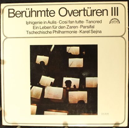 Supraphon SUA 150 038 - Berühmte Overtüren III