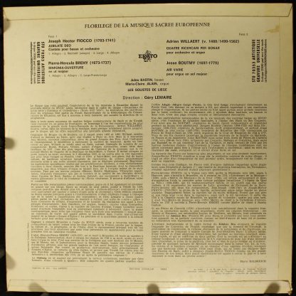 Erato STU 70353 - Jubilate Deo - Image 2
