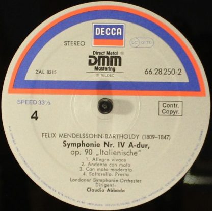 DECCA 66.28250 - 25 Jahre Diners Club Deutschland - Image 2