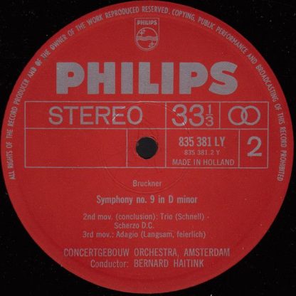 Philips 835 381 LY - Sinfonie Nr. 9 D-Moll - Image 3