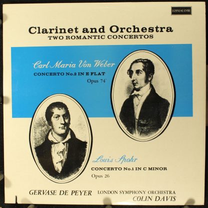L'Oiseau-Lyre SOL 60035 - Clarinet And Orchestra - Two Romantic
