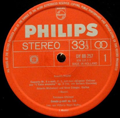 Philips DY 88 257 - I Musici In Amsterdam - Image 3