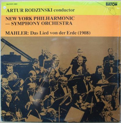 Baton (3) Baton 1001 - Das Lied Von Der Erde (1908)