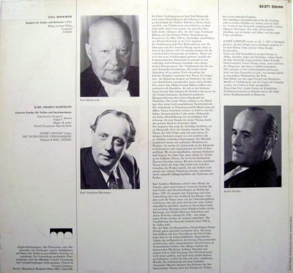 Supraphon 64 271 - Violin Concertos - Image 3