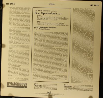 RCA Victor Red Seal LSC-2923 - Eine Alpensinfonie - Image 2
