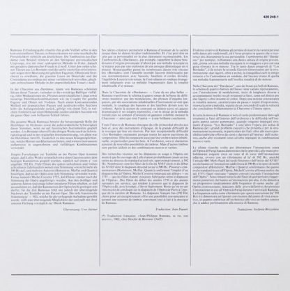 Philips Digital Classics 420 240-1 - Les Boréades / Dardanus (Su - Image 7