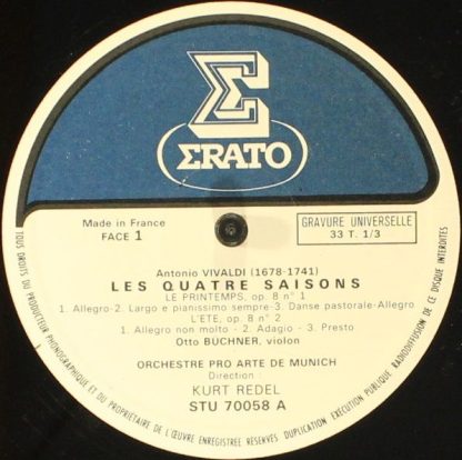 Erato STU 70058 - Les Quatre Saisons - Image 5