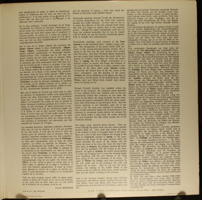 Erato STU 70058 - Les Quatre Saisons - Image 4