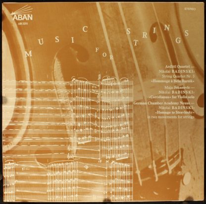 ABAN AB 2231 - Music For Strings