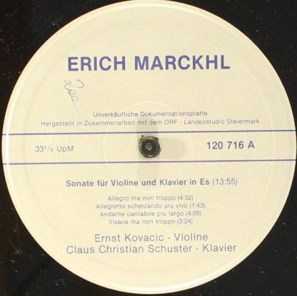 ORF 120 716 - Sonate Für Violine Und Klavier In Es / Sonate Für - Image 4