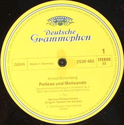 Deutsche Grammophon 2530 485 - Pelleas Und Melisande - Image 3