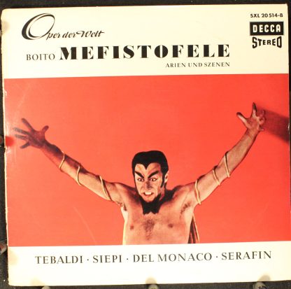 DECCA SXL 20 514-B - Mefistofele