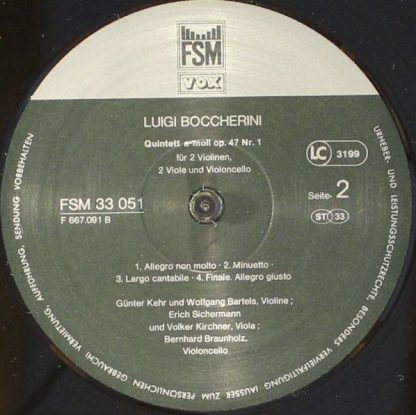 FSM Vox 33 051 - Streichquintette E-dur, a-moll - Image 4