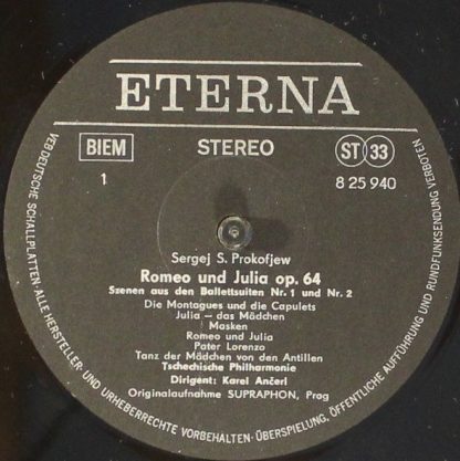 Eterna 8 25 940 - Romeo Und Julia Op. 64 - Image 3