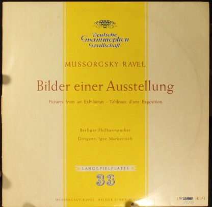 Deutsche Grammophon LP 16 061 - Bilder Einer Ausstellung