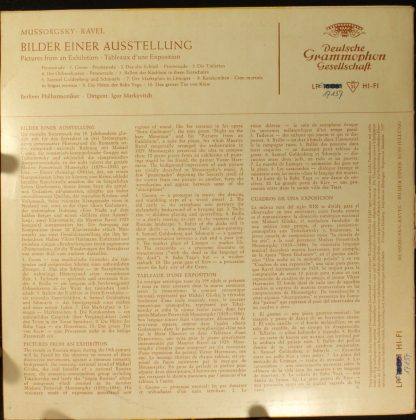 Deutsche Grammophon LP 16 061 - Bilder Einer Ausstellung - Image 2
