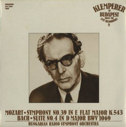 Hungaroton LPX 12667 - Symphony No. 39 In E Flat Major K.543 - S